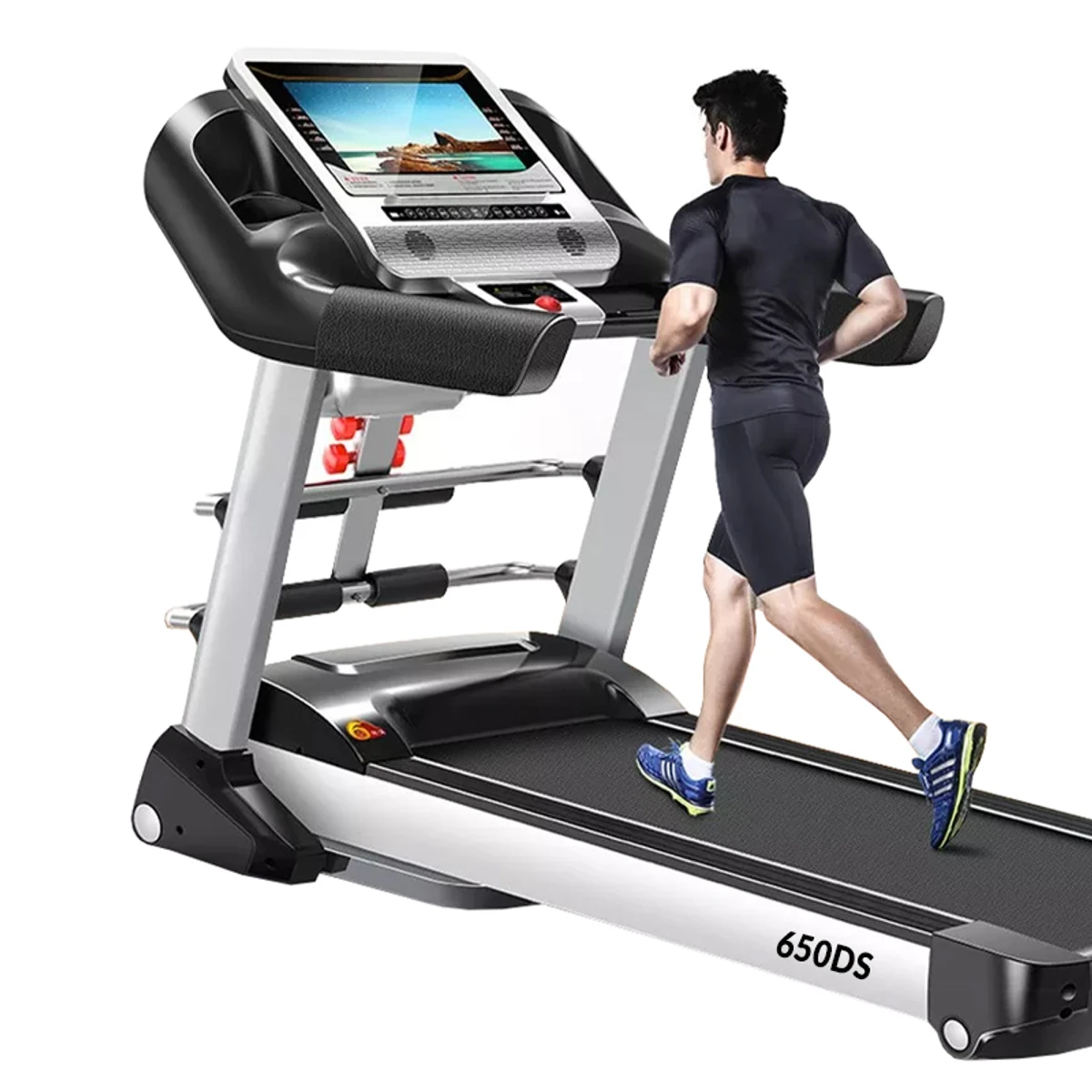 Speed Star 650DS (DC Motor: 4.0HP Peak) Smart Android Multi-function Foldable Motorized Treadmill