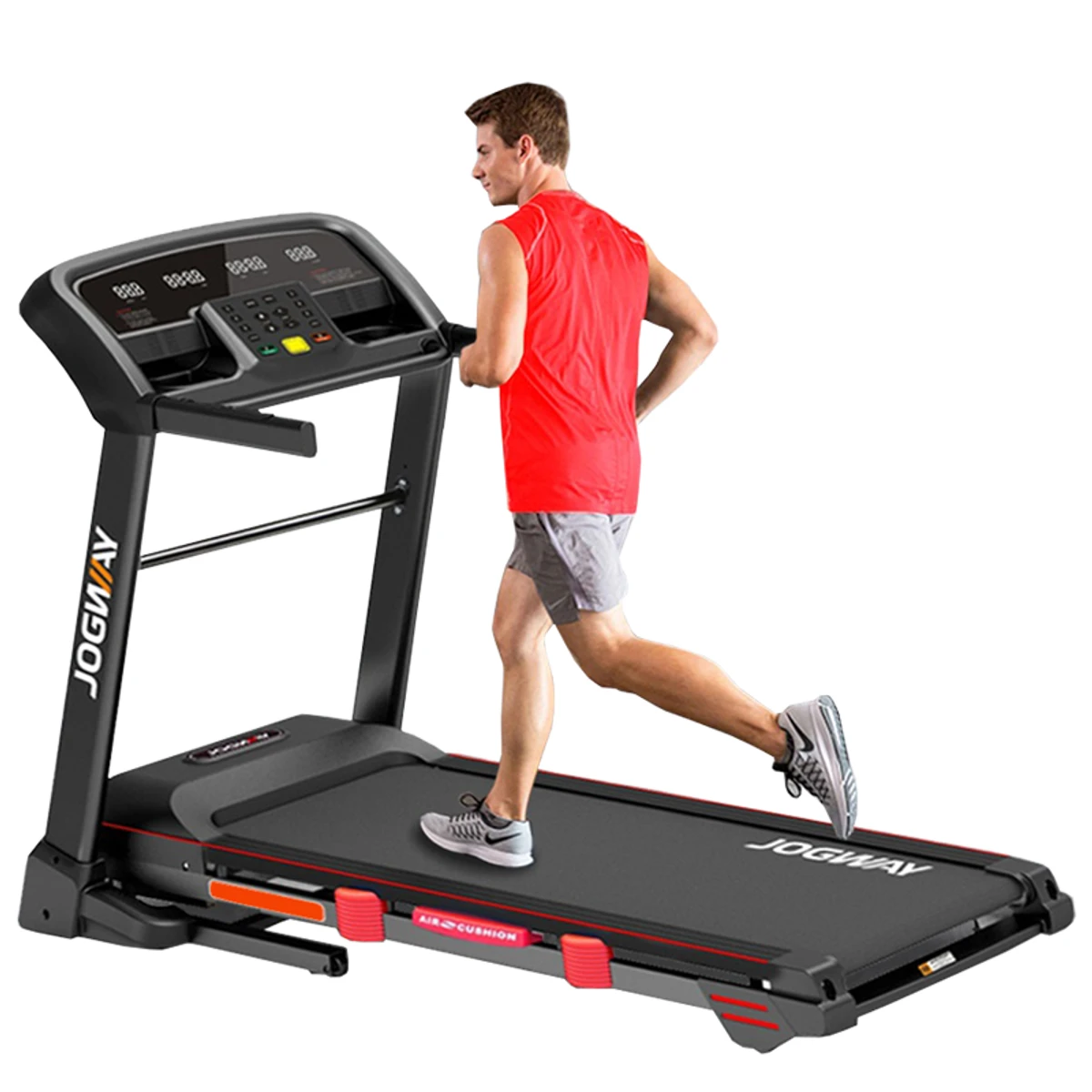 JOGWAY JAS-55A (AC Motor. 5.0 HP Peak) FOLDABLE MOTORIZED TREADMILL