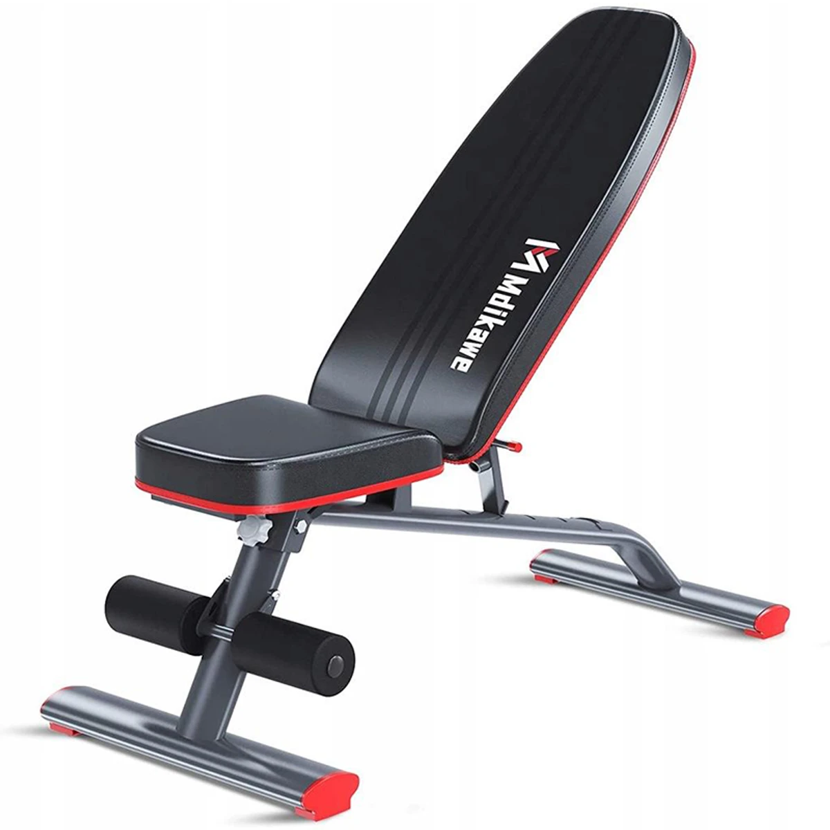 Mdikawe Adjustable Weight Bench, Folding Training Bench, Fitness Bench, Incline Bench Press Bench for Full Body Workout