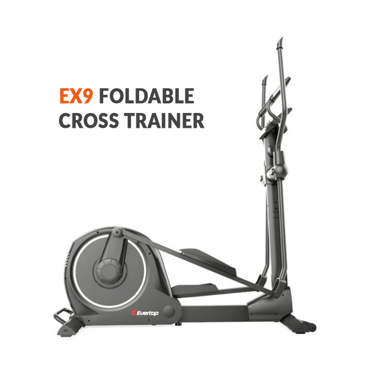 EVERTOP SUPRA EX9 LUXURIOUS FOLDABLE ELLIPTICAL CROSS TRAINER