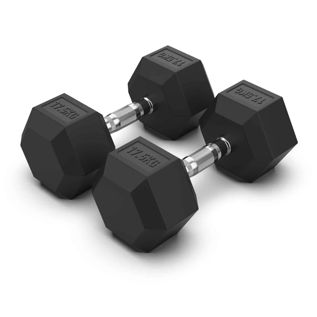 17.5kg Hex Dumbbell - 1 Pair - 35kg