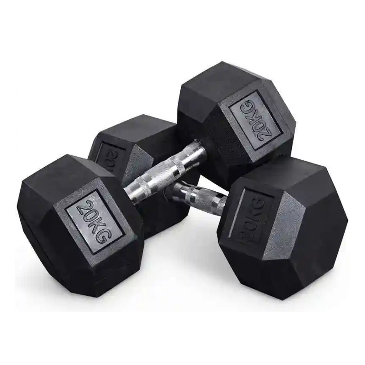 20kg Hex Dumbbell - 1 Pair - 40kg