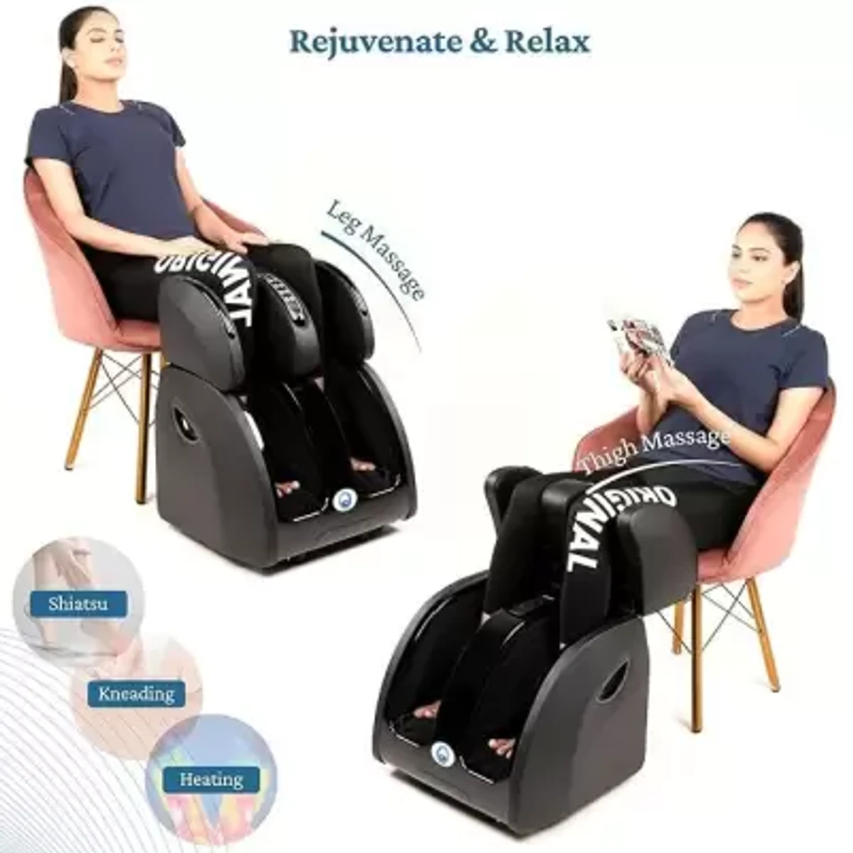 Pain Relief Leg Massager Foot Massager Calf Massager Ankle Massager Machine For Blood Circulation - Thumbnail 3