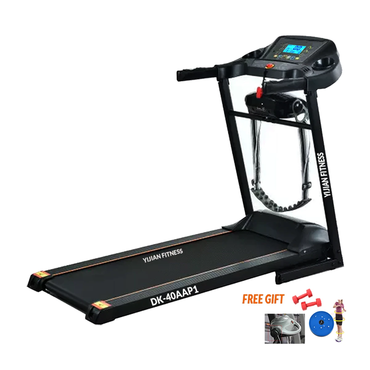 Yijian DK-40AAP1 (DC Motor 2.0 HP) Multi-function Foldable Motorized Treadmill